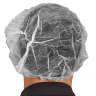 Impact, Safety Zone, Polypropylene Bouffant Cap, 24", White