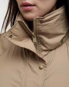 Greer Showerproof Jacket Military Brown