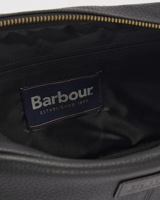 Highgate Leather Washbag Classic Black