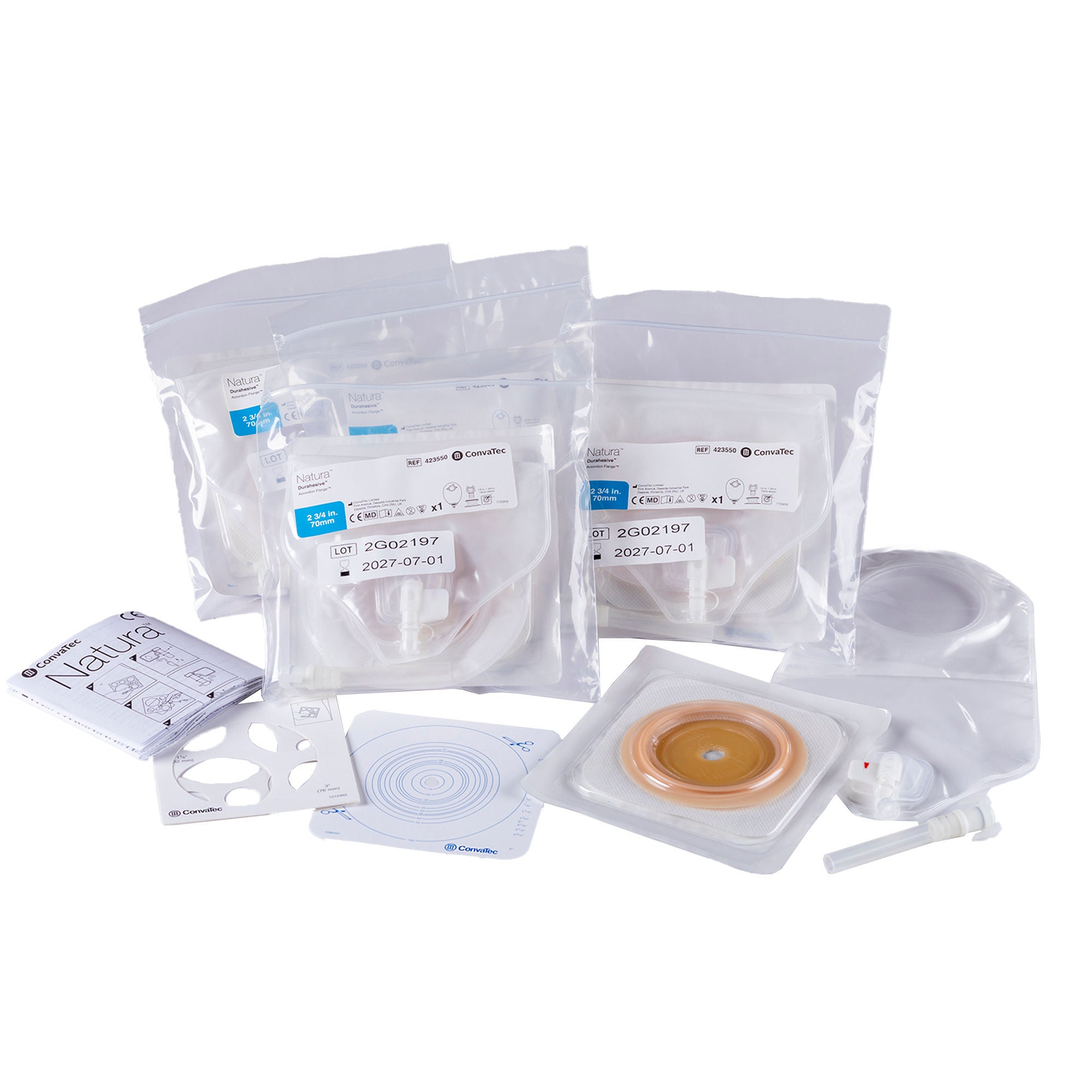 ConvaTec POST OP KIT, UROSTOMY LOW PRESS DURAHESIVE CTF 70MM (5/BX)