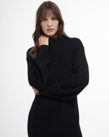 Franchesca Knitted Mini Dress Classic Black