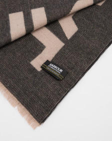 Milla Logo Wrap Scarf 