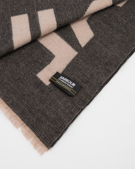Milla Logo Wrap Scarf