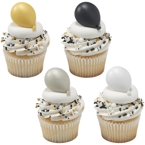 Classic Balloon Cupcake Rings