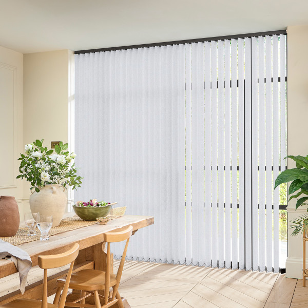 Arran Chalk Vertical blind