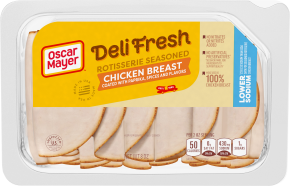 Deli Fresh Lower Sodium Rotisserie Seasoned Chicken Breast