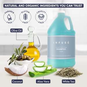 DHSGAL80H20TROPS, Diversified Hospitality, H2O Tropical Infusé, Nourishing Liquid Shampoo,  1 gal Bottle