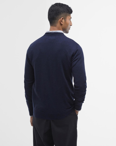 Maglione girocollo in lana merino