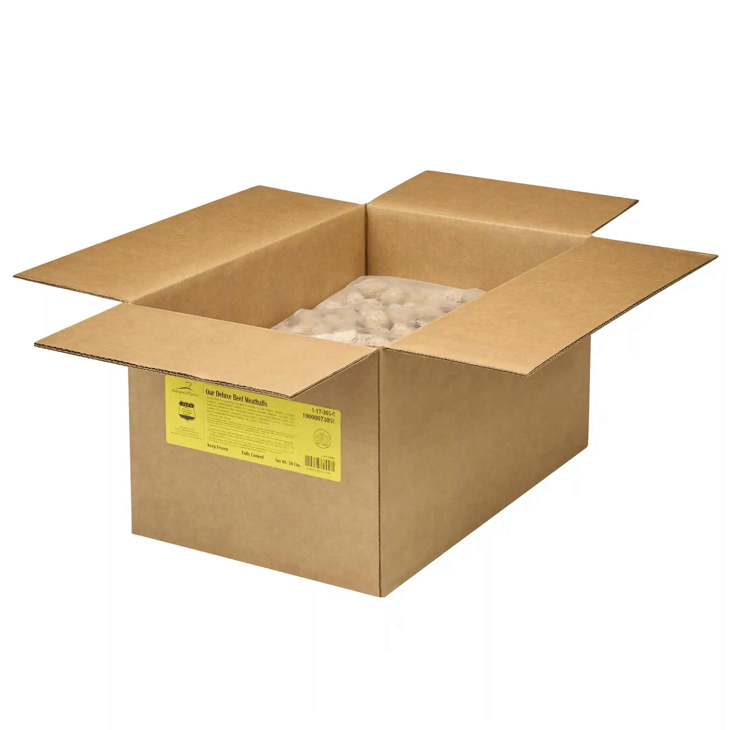 AdvancePierre™ Fully Cooked Deluxe Beef Meatballs, 0.55 oz._image_4