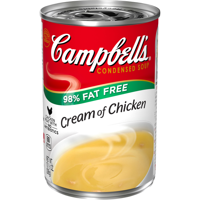 98% Fat Free Cream of Chicken&nbsp;Soup
