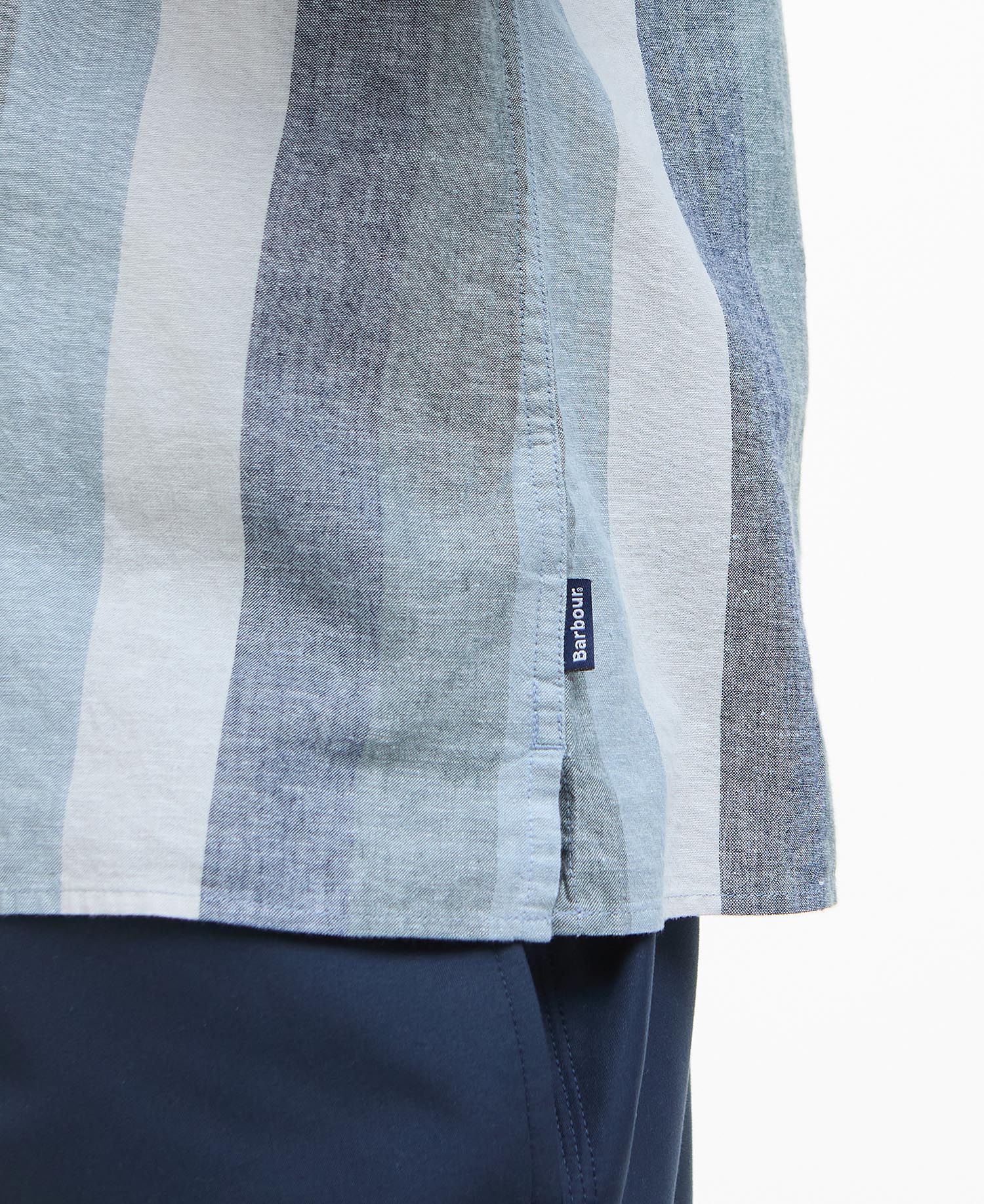 Portwell Striped Regular Short-Sleeved Shirt image number 4