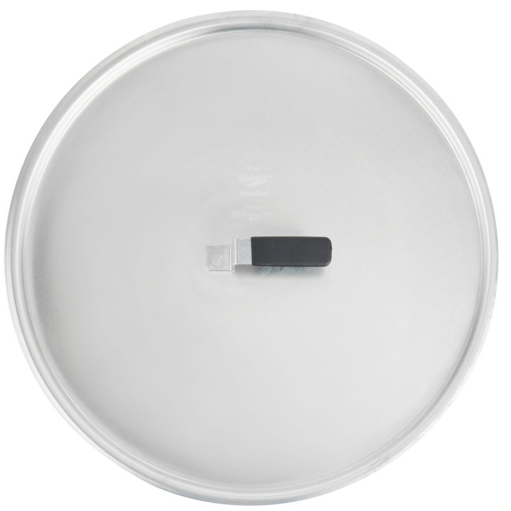 18 ⅞-inch Wear-Ever® flat aluminum cover with dipped handle