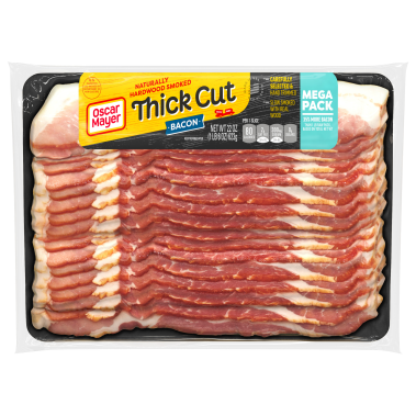 Naturally Hardwood Smoked Thick Cut Bacon