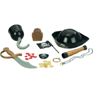Ryan's Room&reg; All Decked Out! Pirate Dress-Up Costume Accessories