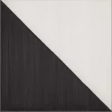 Scenario Nero 8×8 Triangle Decorative Tile Matte