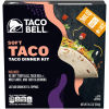 Taco Bell Soft Taco Dinner Kit 10 Soft Tortillas, Taco Bell Mild Sauce & Seasoning, 14.6 oz Box