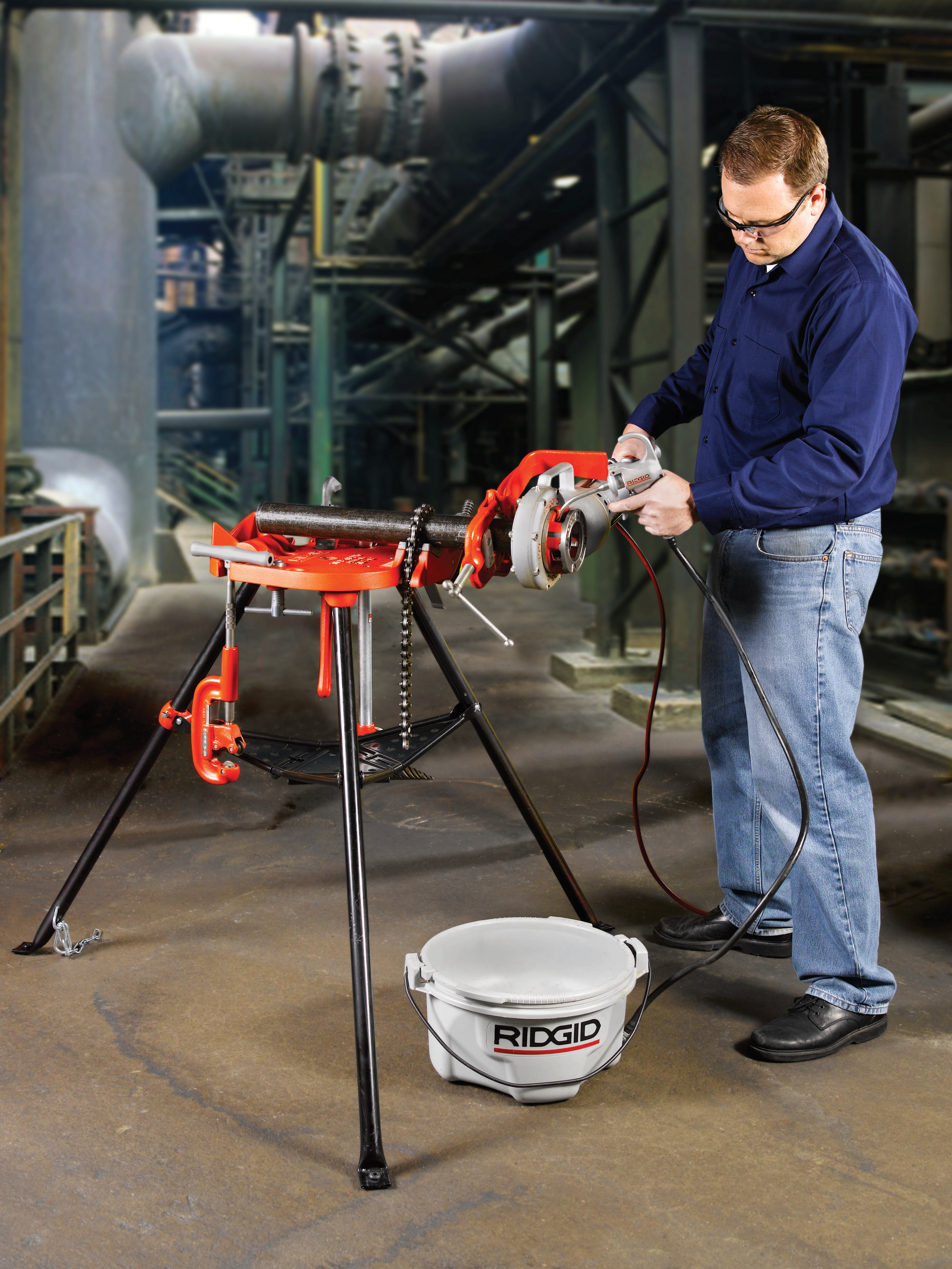 460-12 1/8" - 12" Portable TRISTAND® Chain Vise - Image 6