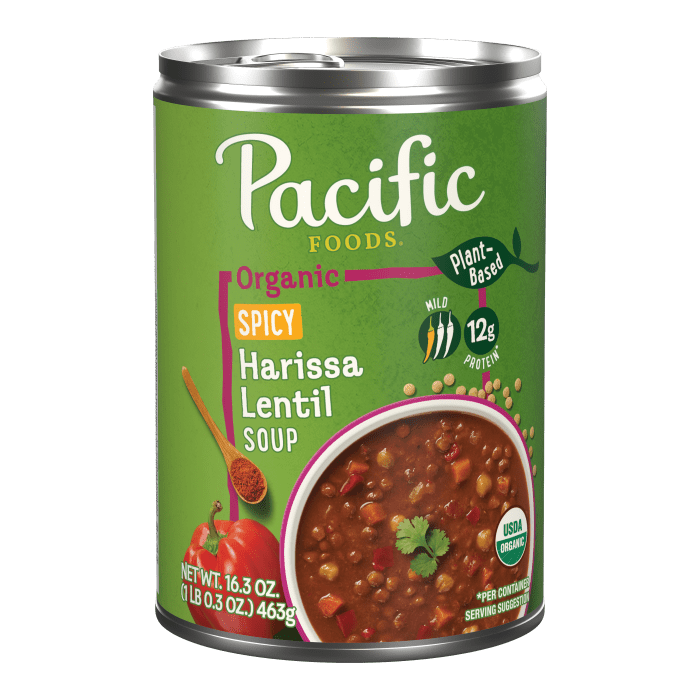 Organic Spicy Harissa Lentil Soup