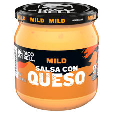 Taco Bell Mild Salsa Con Queso, 15 oz Jar