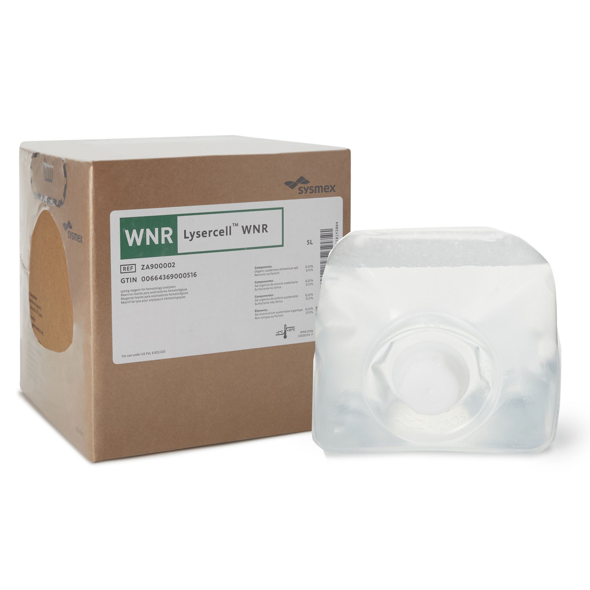 Hematology Reagent Lysercell® WNR White Blood Cell Count (WBC) For Hematology Analyzer