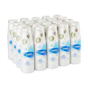 Dixie®, Pathways WiseSize Paper Hot Cups, 8 oz, Multicolor