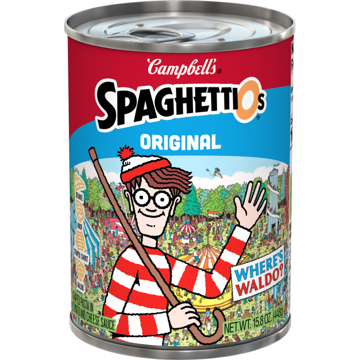 Canned Pasta With Where’s Waldo?® Shapes