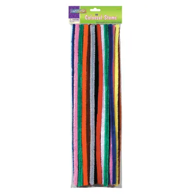 Creativity Street Colossal Stems, 19-1/2" x 15 mm, 50 Count