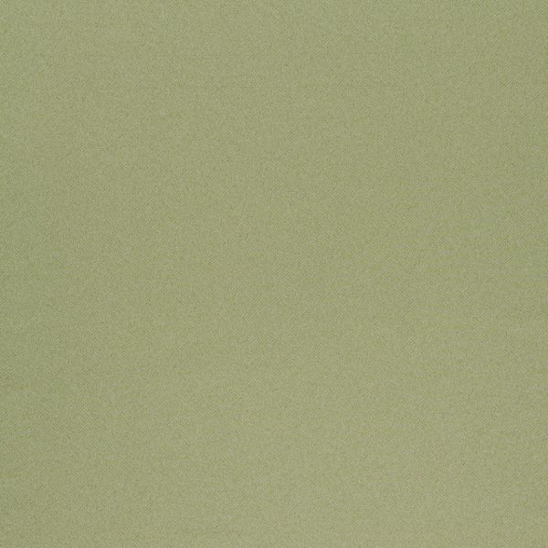 Olive-green woven fabric with a fine diagonal herringbone pattern, lying flat and filling the frame; evenly lit, resembling wallpaper or upholstery texture in neutral indoor light.