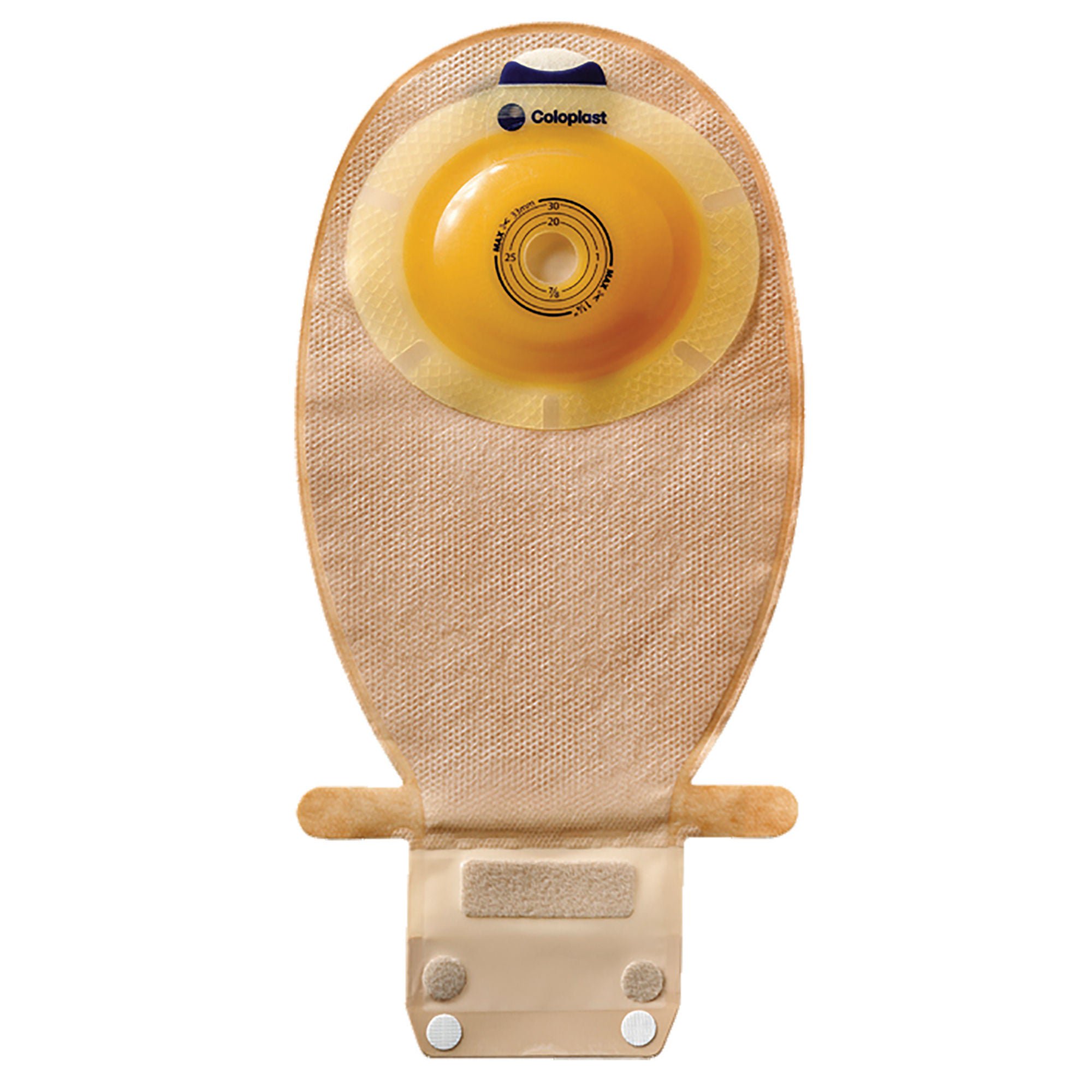 SenSura® Convex Light 1-Piece Transparent Ostomy Pouch, 25 mm Stoma