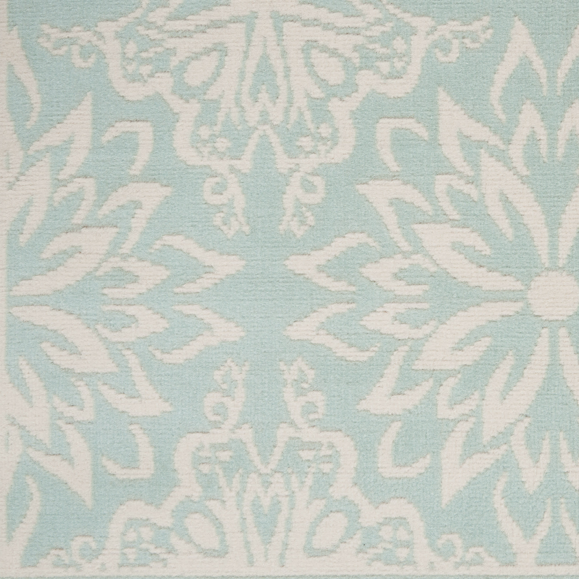 Nourison Jubilant 6' x 9' Ivory Green Farmhouse Indoor Rug
