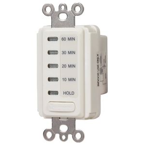Electronic Countdown Timer with Preset Times, Light Almond
