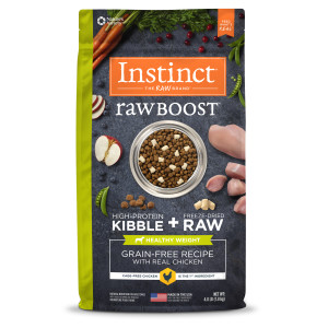Raw Boost Healthy Weight Chicken Dry Dog Food