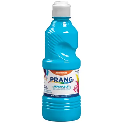 Prang Washable Tempera Paint, Turquoise, 16 Oz., 1 Count
