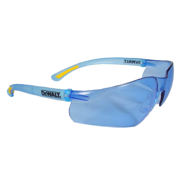 DEWALT DPG52 Contractor Pro™ Safety Glass, Light Blue Lens