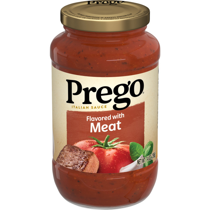 Flavored with Meat Pasta Sauce