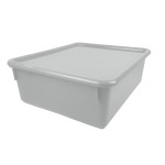 Romanoff Double Stowaway&reg; Tray with Lid, White ROM13001