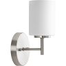 1-Light Bath Vanity Sconce - 120V - Brushed Nickel 100W