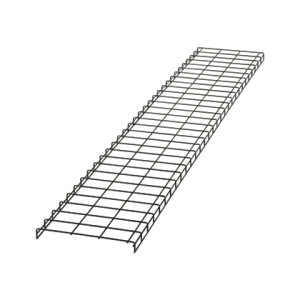 Wyr-Grid Pathway Section Cable Runway Framing, Black, 18 in. , 10 ft.