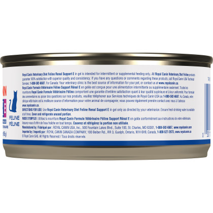 Royal Canin Veterinary Diet Feline Renal Support E Canned Cat Food