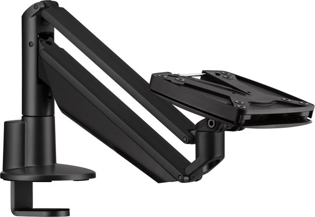 Novus CLU I is designed to enhance comfort by elevating a monitor to its ideal viewing position