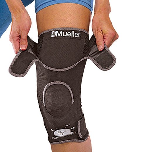 Mueller Sports Medicine KNEE BRACE, FLEX STEEL SPRING HG80 BLK SM