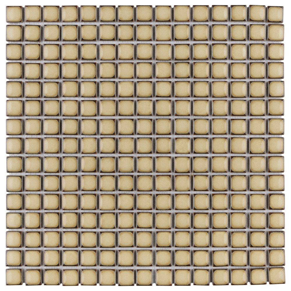 Hudson Edge Caffe 12-1/4 in. x 12-1/4 in. Porcelain Mosaic Tile
