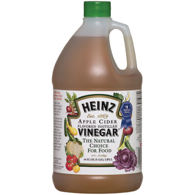 Heinz Apple Cider Distilled Vinegar 5% Acidity, 64 fl oz Jug