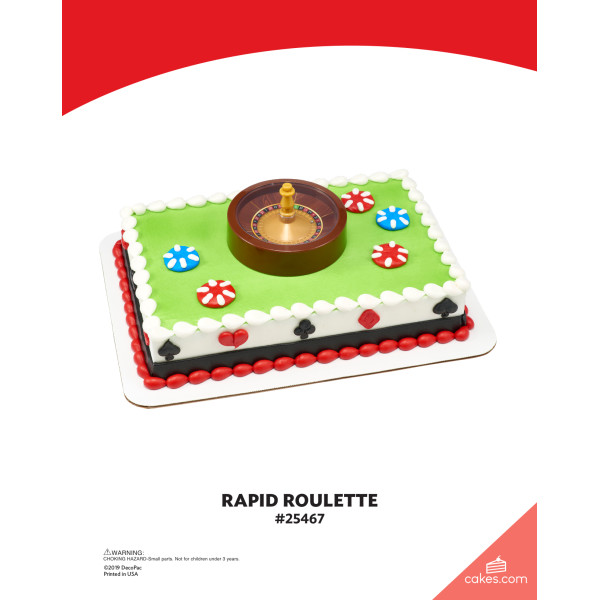 Rapid Roulette The Magic of Cakes® Icing Only Page