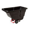 Rubbermaid Commercial, Utility Duty, Tilt Truck, 13.5 cu ft, Black