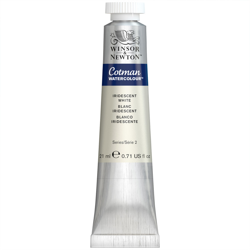 Cotman Watercolor Paint, 21 mL Tube, Iridescent White