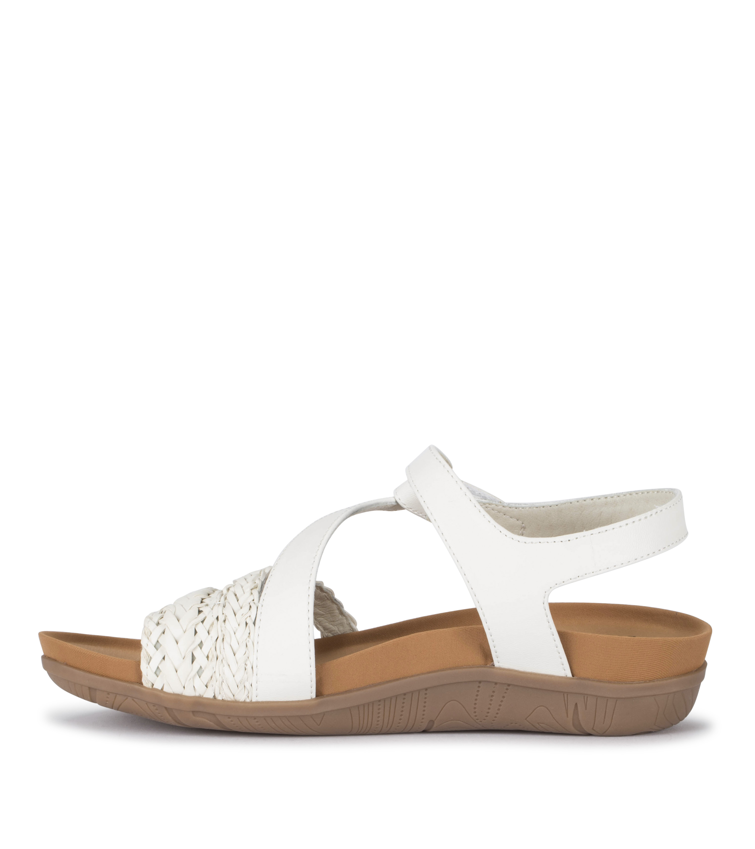 Baretraps JALEN Women's Sandals White Size 7.5 W (BT28091)
