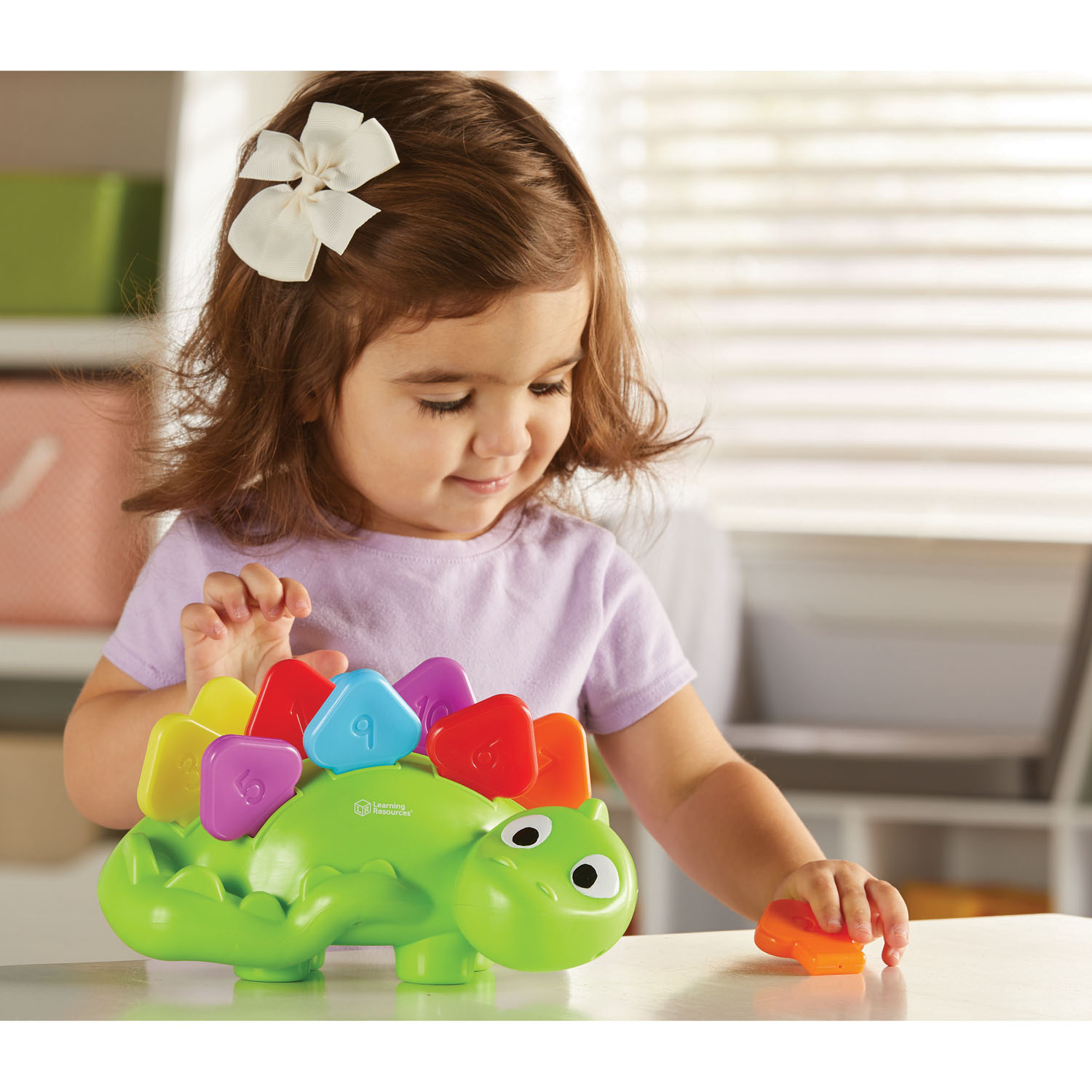 Learning Resources Steggy the Fine Motor Dino image number null