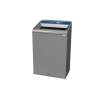 Rubbermaid Commercial, Configure, Paper, 33 gal, Metal, Gray, Square, Receptacle