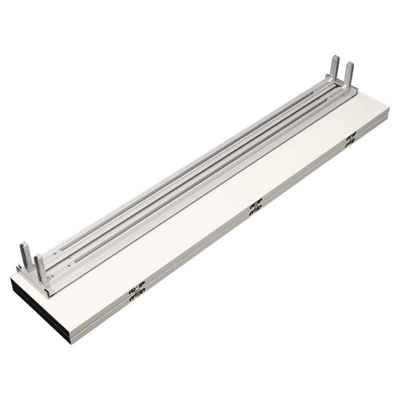 Lumos Ion - 40"w x 41"h Frame - Top Horizontal Frame Section with (2) 90 Degree Connectors & Counter Top Panel